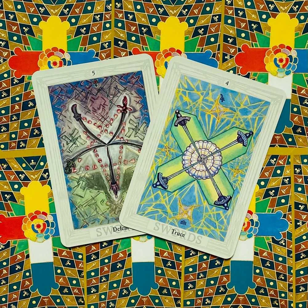 AGM Aleister Crowley THOTH Standartinis Taro kortos