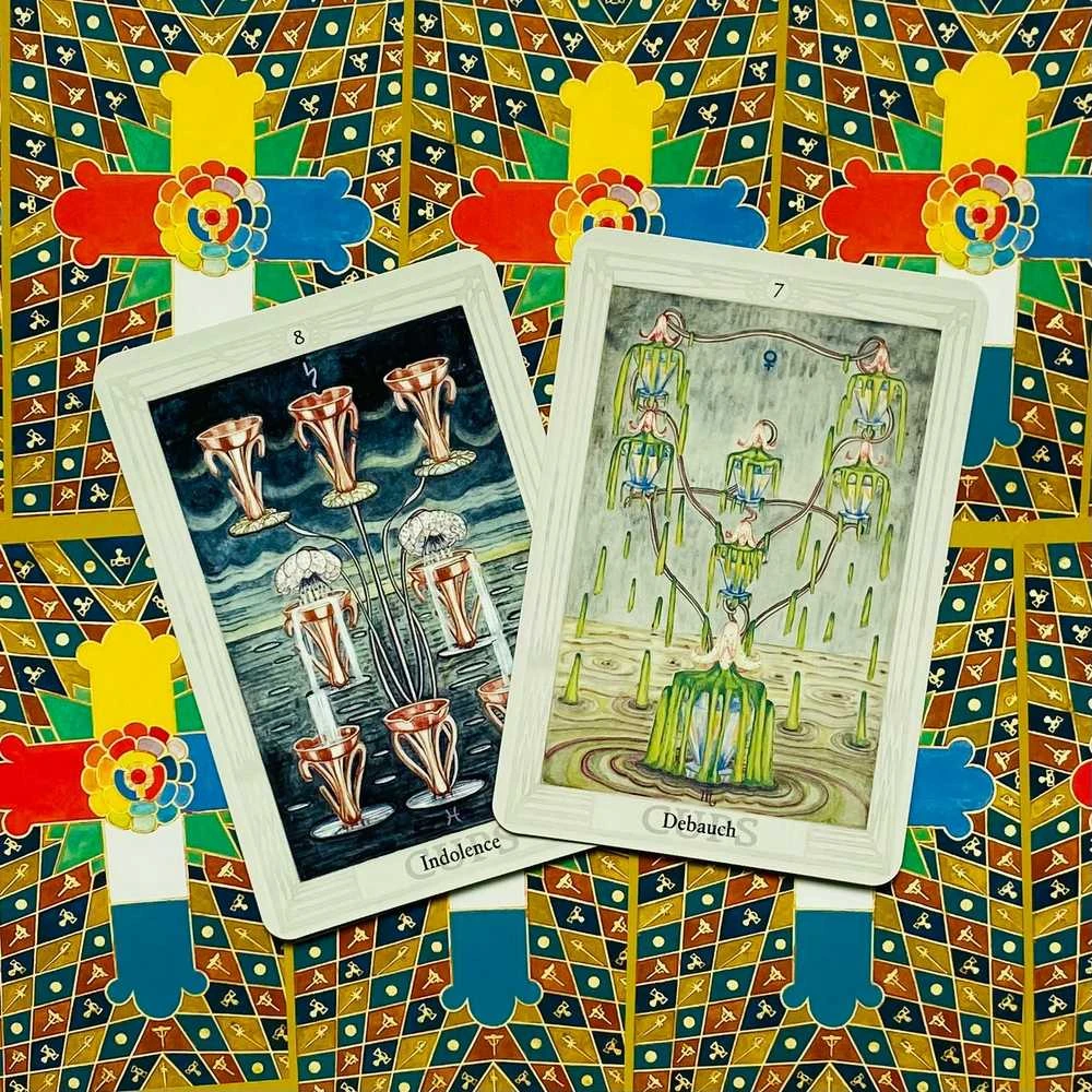 AGM Aleister Crowley THOTH Standartinis Taro kortos