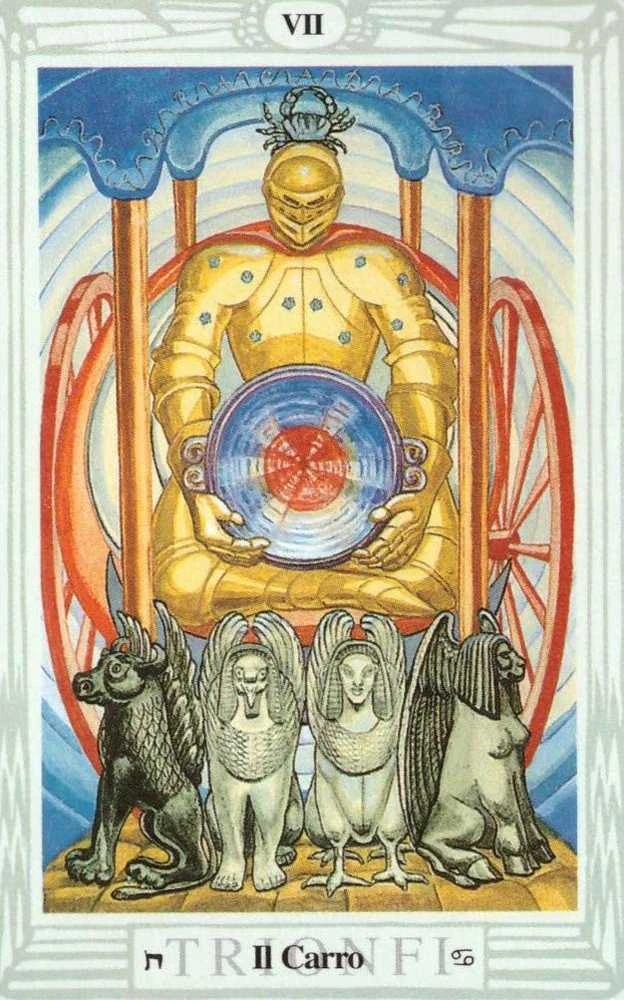 AGM Aleister Crowley Thoth Tarot Pocket Version Italian Edition Kortos