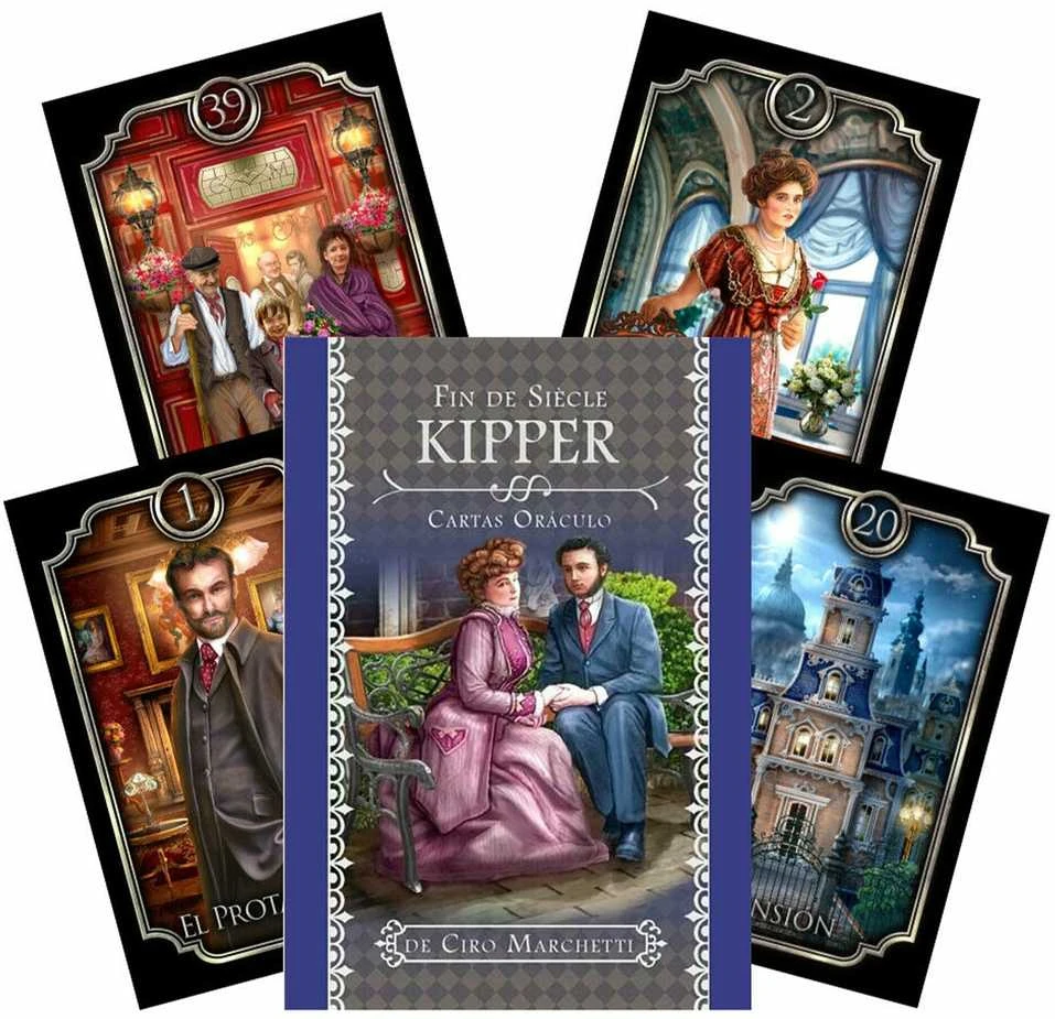 Agm Fin De Siècle Kipper Oracle Kortos Spanish Edition
