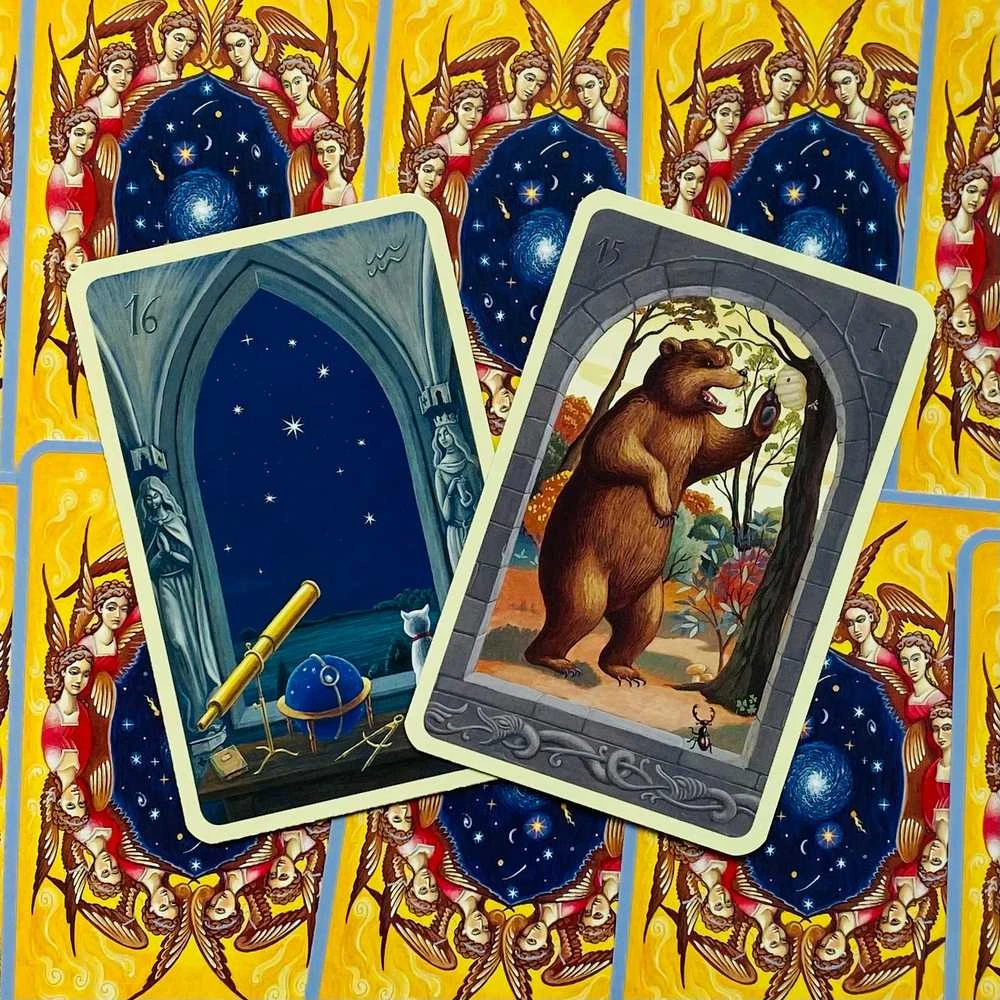 AGM Mystical Lenormand kortos
