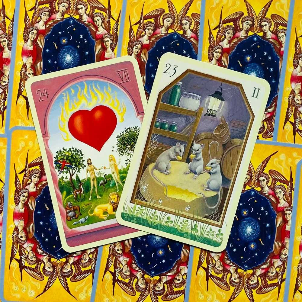AGM Mystical Lenormand kortos