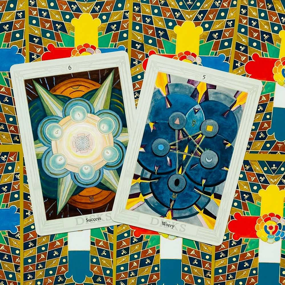 AGM Thoth Tarot Aleister Crowley iš Luxe Short