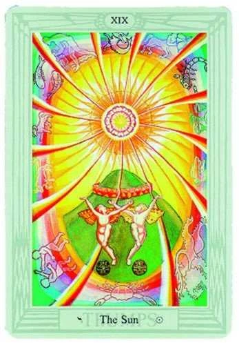 AGM Thoth Tarot Aleister Crowley iš Luxe Short