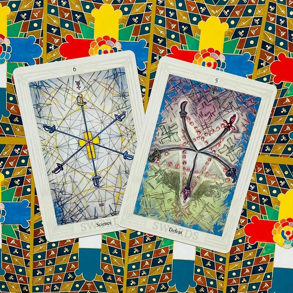AGM Thoth Tarot Aleister Crowley iš Luxe Short