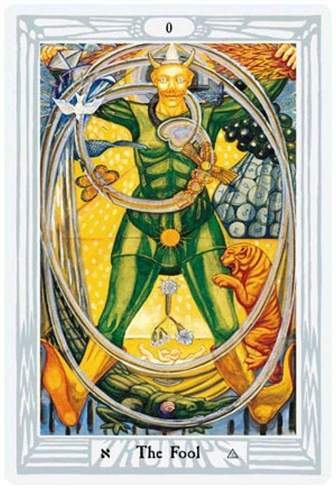 AGM Thoth Tarot Aleister Crowley iš Luxe Short