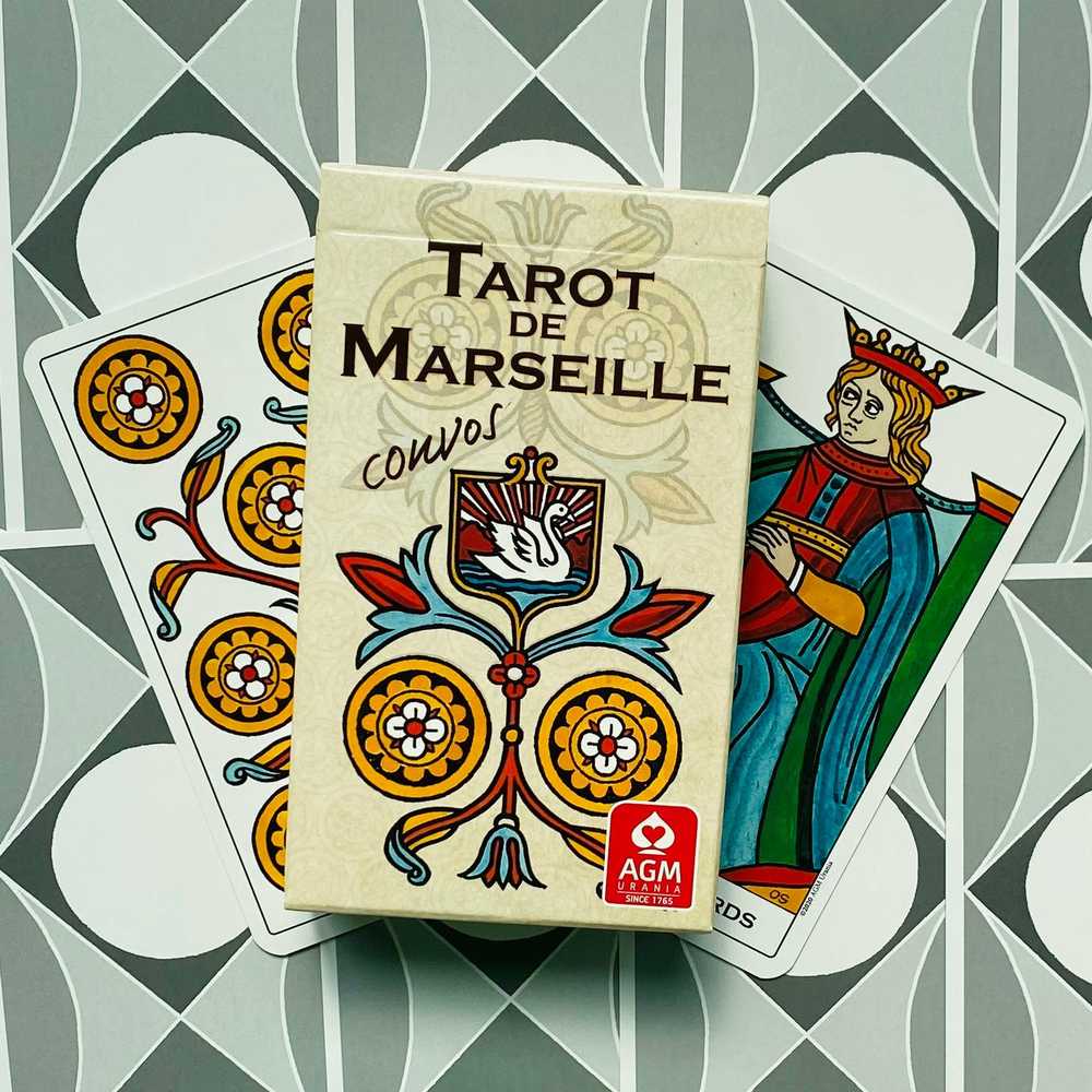 AGM Tarot De Marseille Convos English Edition Kortos
