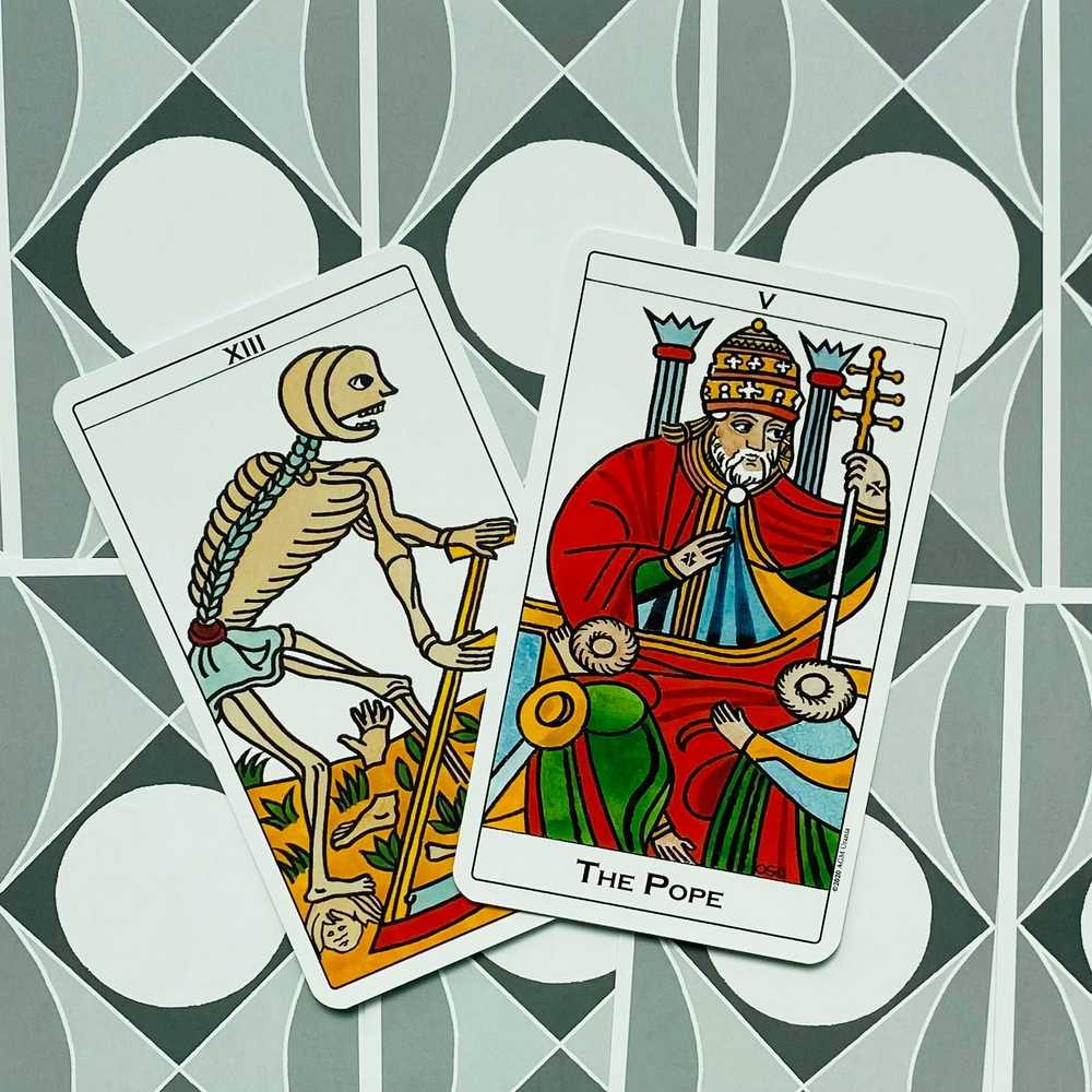 AGM Tarot De Marseille Convos English Edition Kortos
