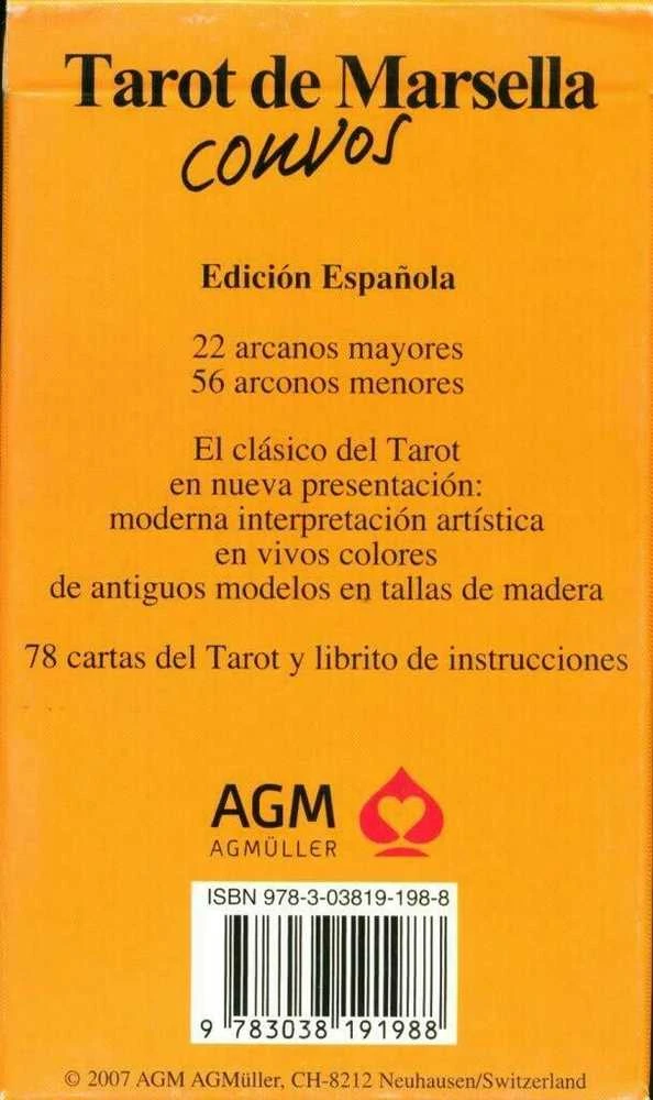 AGM Tarot De Marsella Convos Kortos Spanish Edition