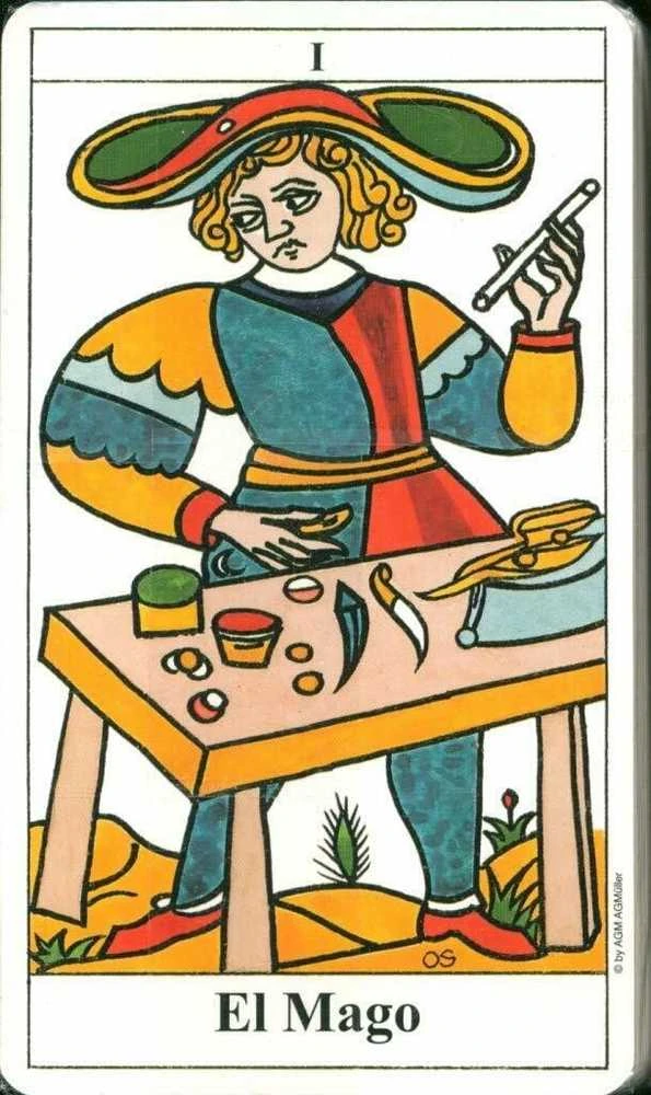 AGM Tarot De Marsella Convos Kortos Spanish Edition