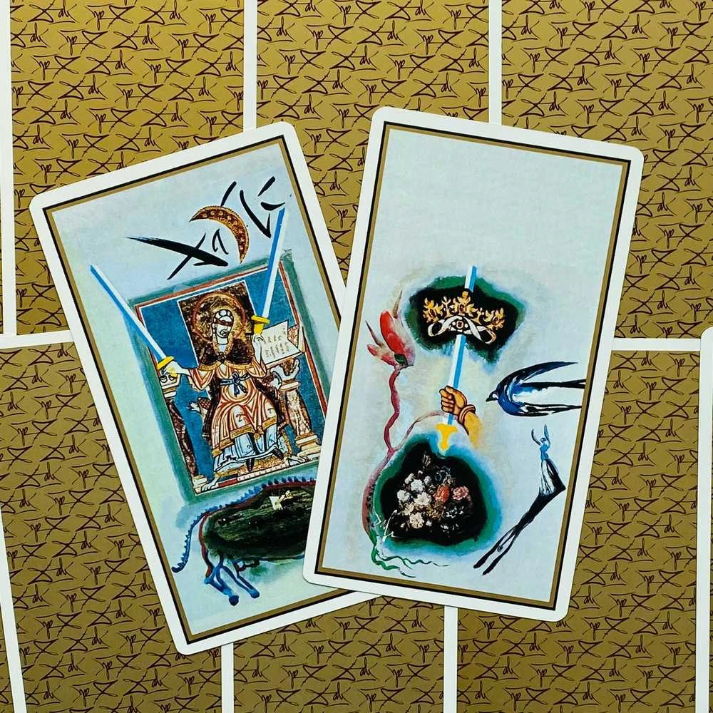 AGM Tarot Universal Salvador Dali Gold Edition Taro Kortos