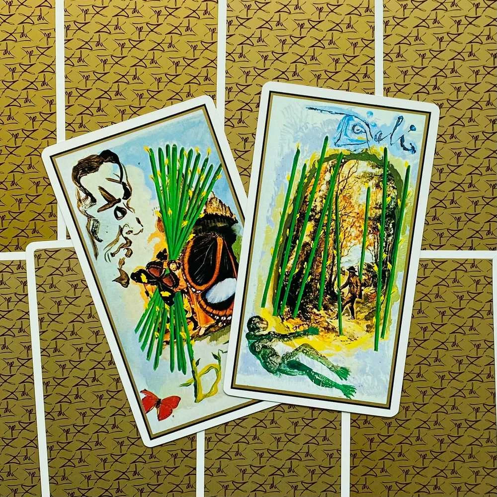 AGM Tarot Universal Salvador Dali Gold Edition Taro Kortos