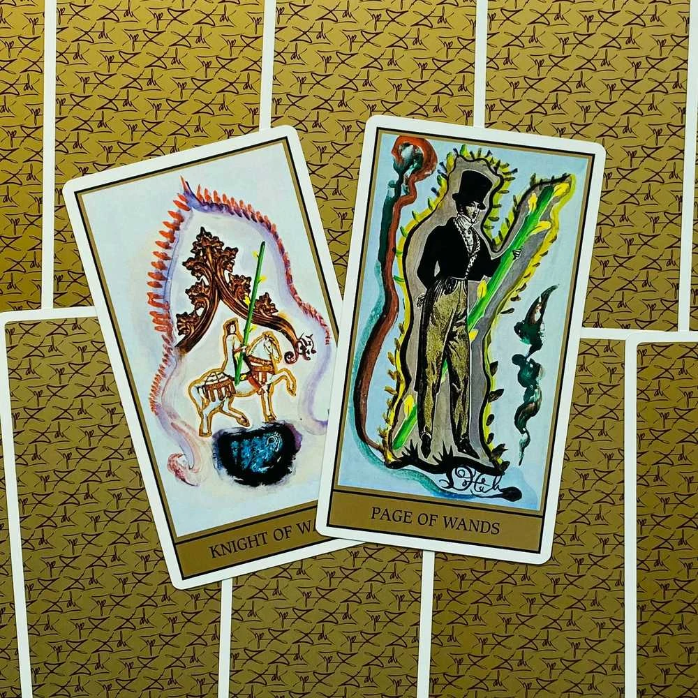 AGM Tarot Universal Salvador Dali Gold Edition Taro Kortos