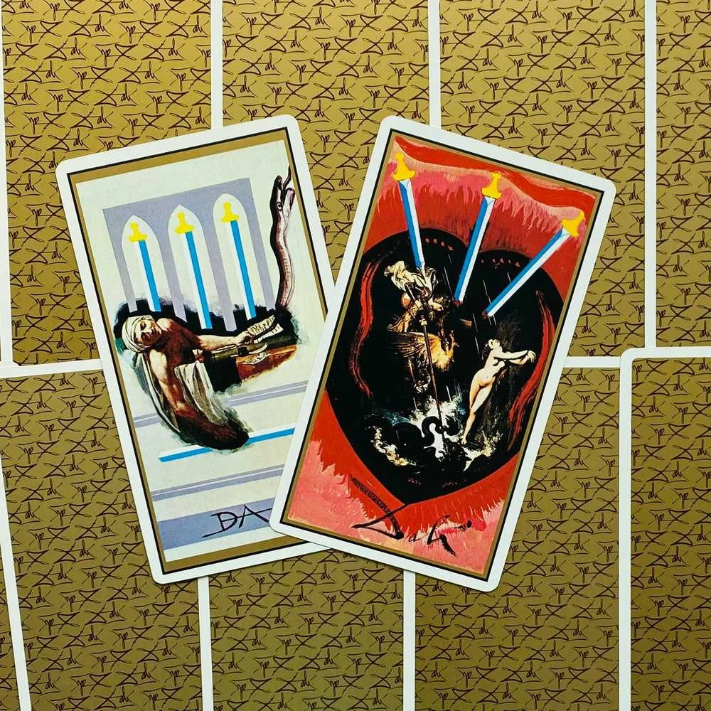 AGM Tarot Universal Salvador Dali Gold Edition Taro Kortos