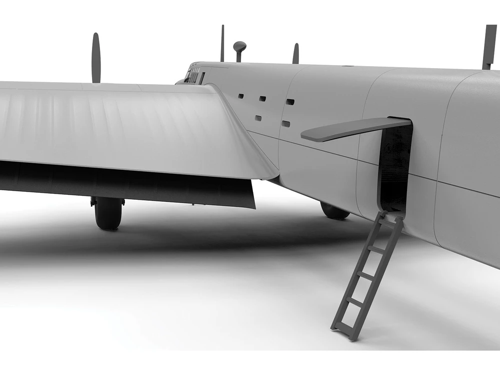 Airfix Armstrong Whitworth Whitley Mk.V 1/72 surenkamas plastikinis lėktuvas