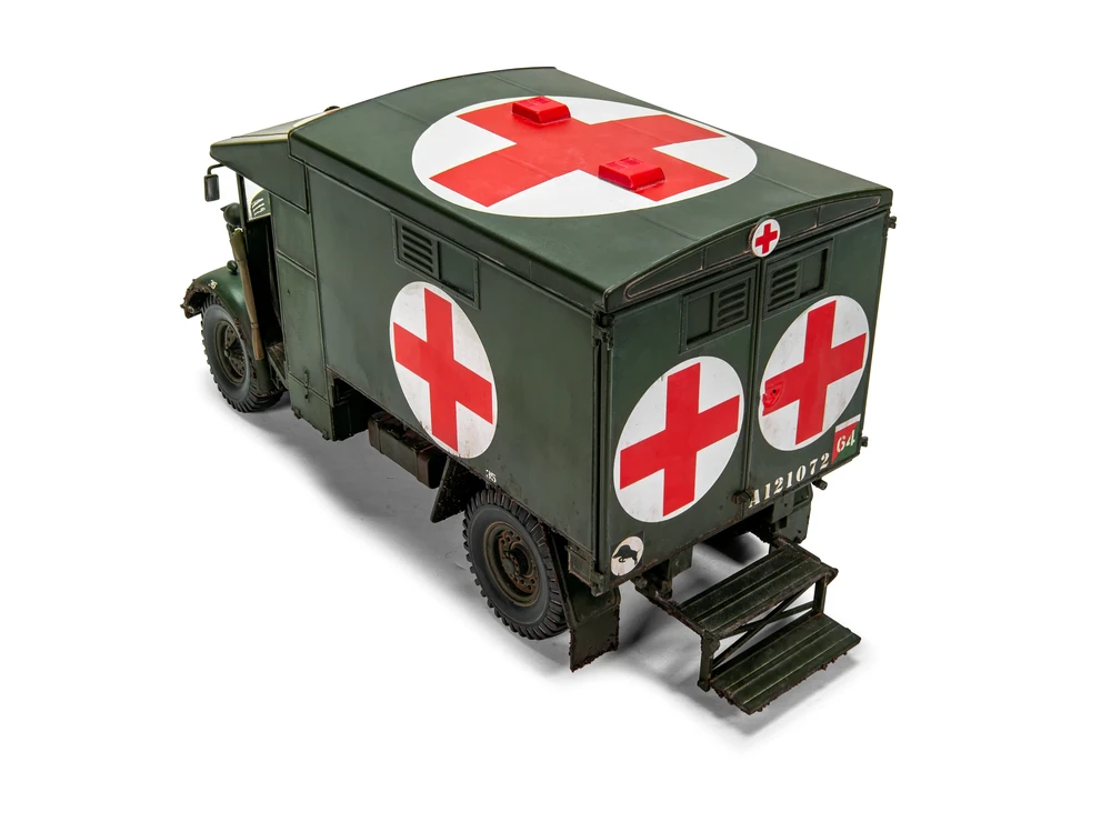 Airfix Austin K2/Y britų armijos greitosios modelis 1/35
