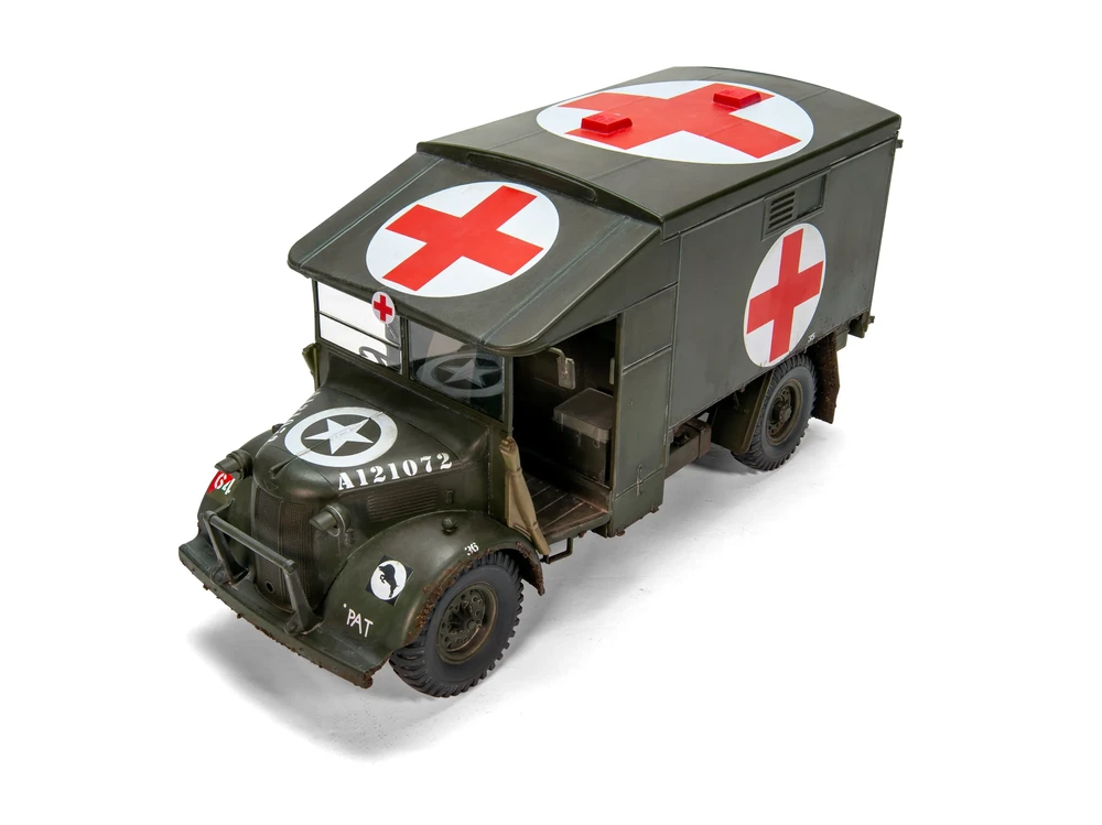 Airfix Austin K2/Y britų armijos greitosios modelis 1/35