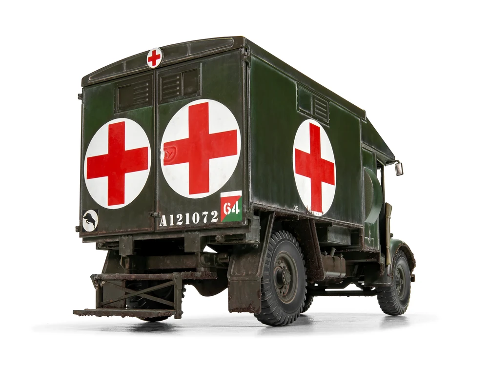 Airfix Austin K2/Y britų armijos greitosios modelis 1/35