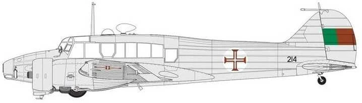 Airfix Avro Anson Mk.I 1/48 plastikinis lėktuvo modelio rinkinys A09191A