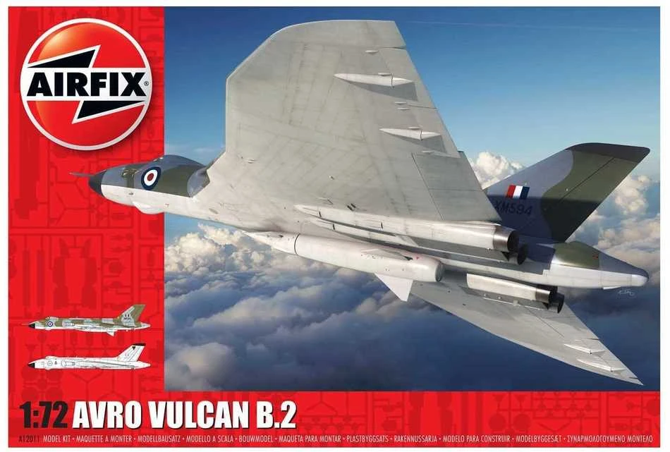 Airfix Avro Vulcan B.2 1/72 plastikinis modelio rinkinys (45 cm)