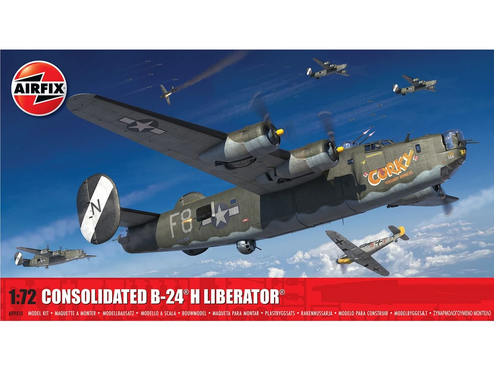 Airfix – Konsoliduotas B-24H Liberator, 1/72, A09010