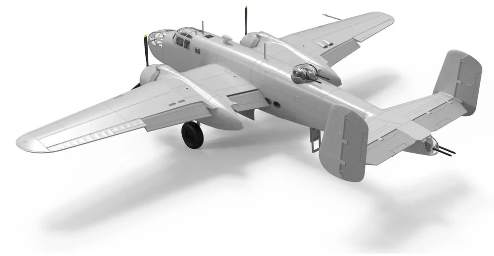 Airfix B-25B Mitchell 1/72 plastikinis lėktuvo surenkamas modelis