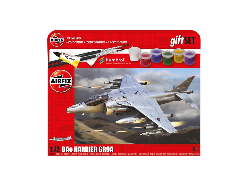 Airfix Plastikinis modelio rinkinys BAE Harrier GR.9A 1/72