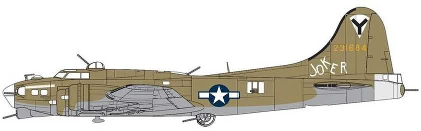 Airfix Boeing B-17G Fortress Mk.III 1/72 plastikinis surenkamas lėktuvo modelis