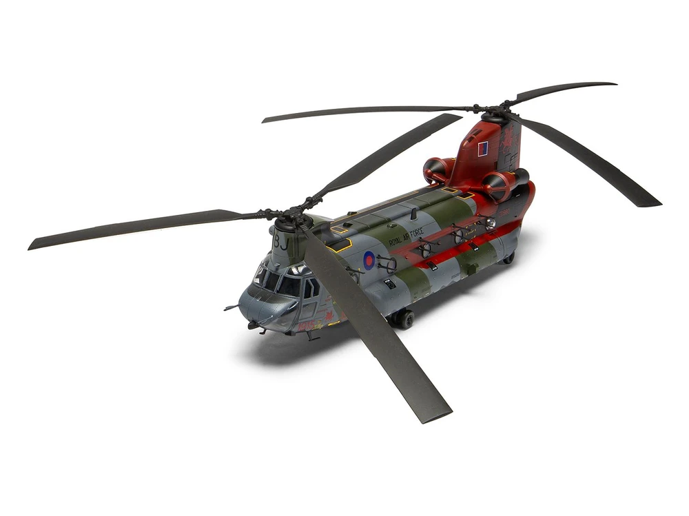 Airfix Boeing Chinook HC.1 vėlyvas 1/72 plastikinis rinkinys A06024
