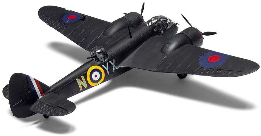 Airfix Bristol Blenheim Mk.IF 1/72 surenkamas plastikinis lėktuvo modelis