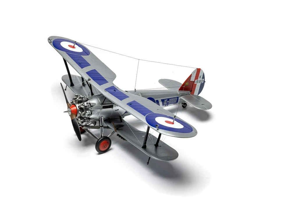 Airfix Bristol Bulldog Mk.IIA 1/48 lėktuvo modelio rinkinys