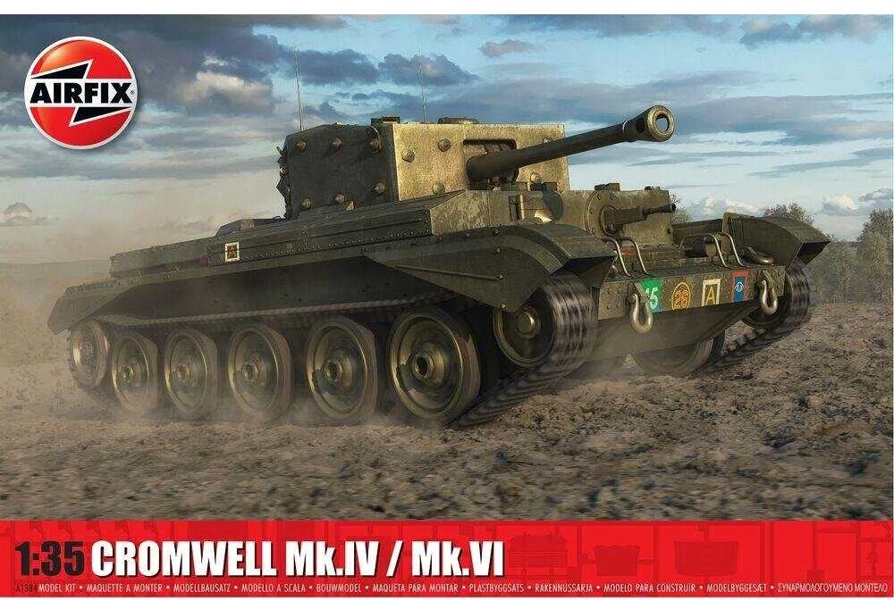 Airfix Cromwell A27M Mk.IV/Mk.VI 1/35 plastikinis tanko modelis A1384