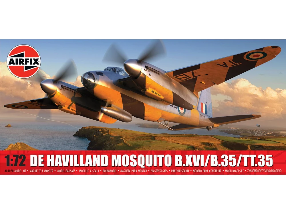 Airfix de Havilland Mosquito B.XVI/B.35/TT.35 1/72 plastikinis modelis