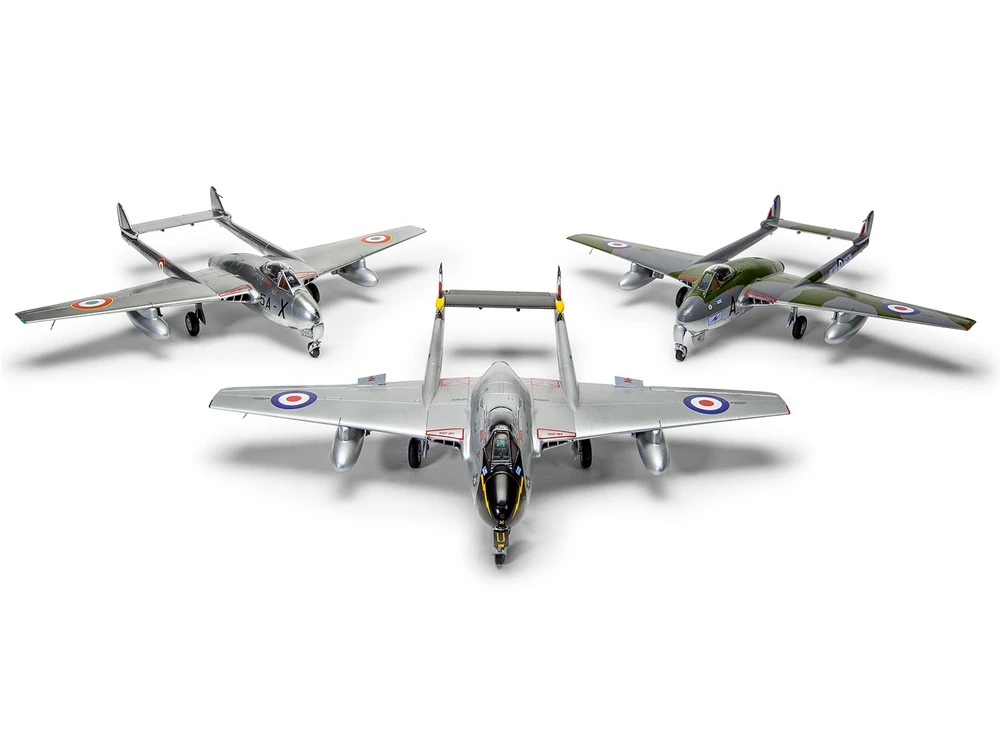 Airfix De Havilland Vampire FB.5/FB.9 1:48 surenkamas lėktuvas