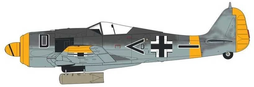 Airfix Focke-Wulf Fw 190 A-8/F-8 1/72 plastikinis surinkimo rinkinys