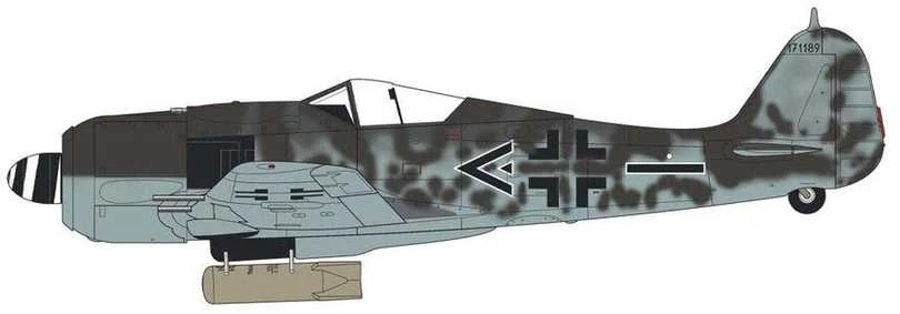 Airfix Focke-Wulf Fw 190 A-8/F-8 1/72 plastikinis surinkimo rinkinys