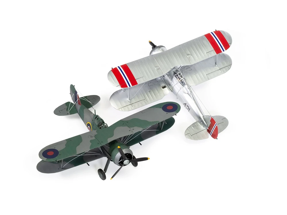 Airfix Gloster Gladiator Mk.I/Mk.II 1/72 plastikinis lėktuvo surinkimo modelis