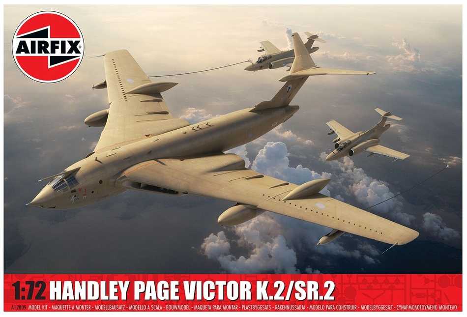Airfix Handley Page Victor K.2/SR.2 1/72 lėktuvo surinkimo rinkinys