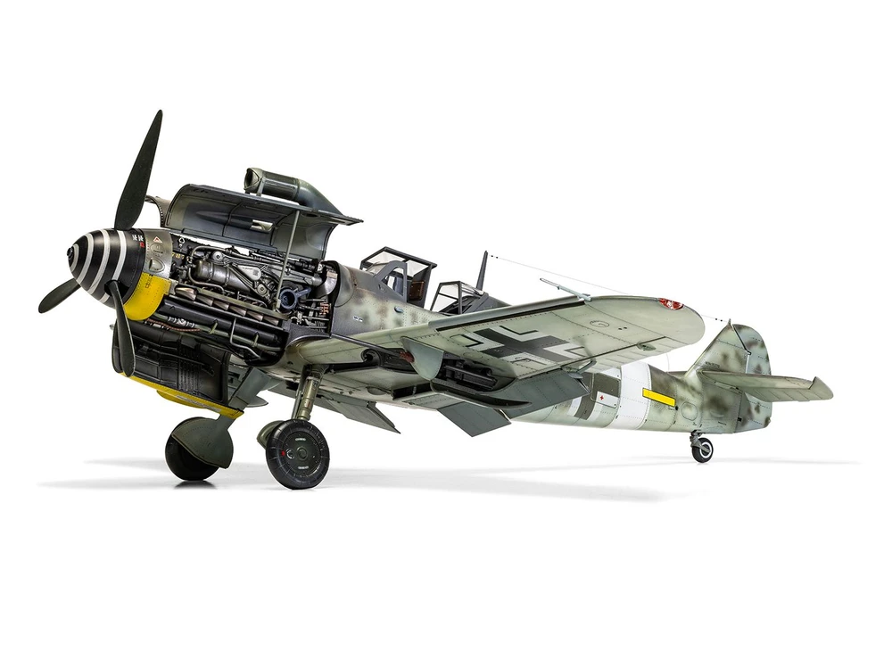 Airfix Messerschmitt Bf109G-5/6 1/24 plastikinis lėktuvo modelis