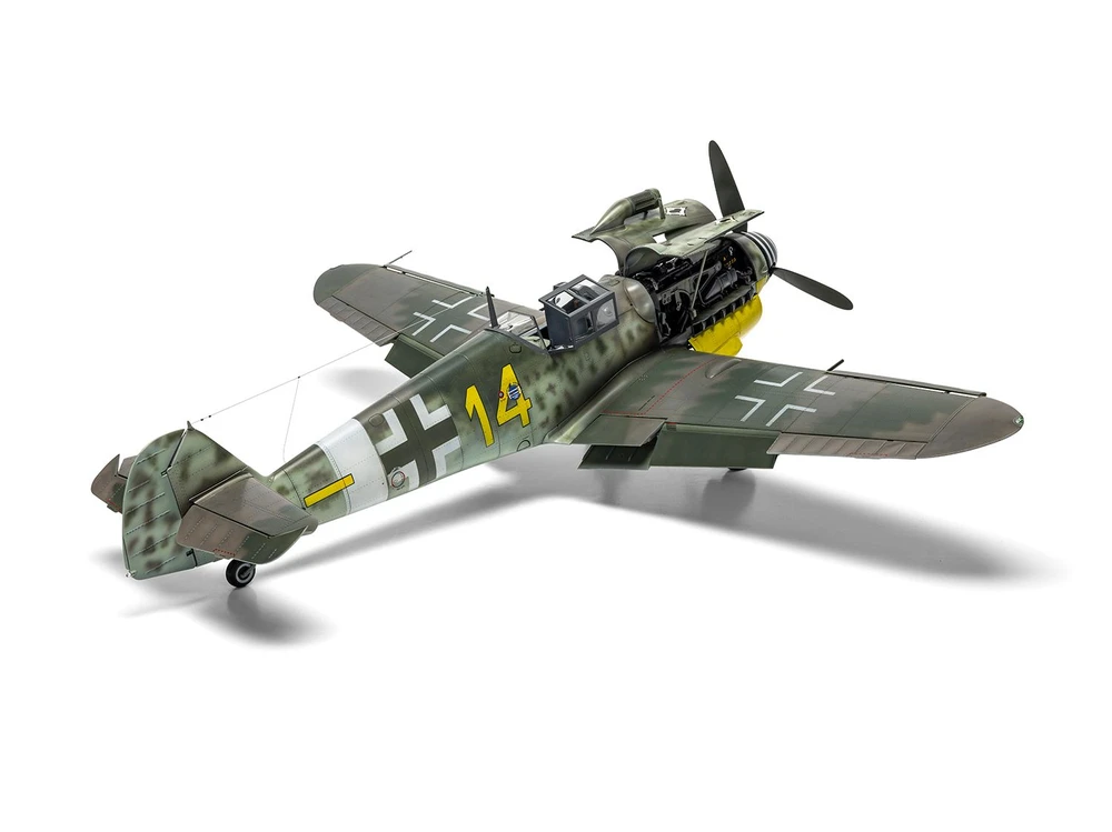 Airfix Messerschmitt Bf109G-5/6 1/24 plastikinis lėktuvo modelis