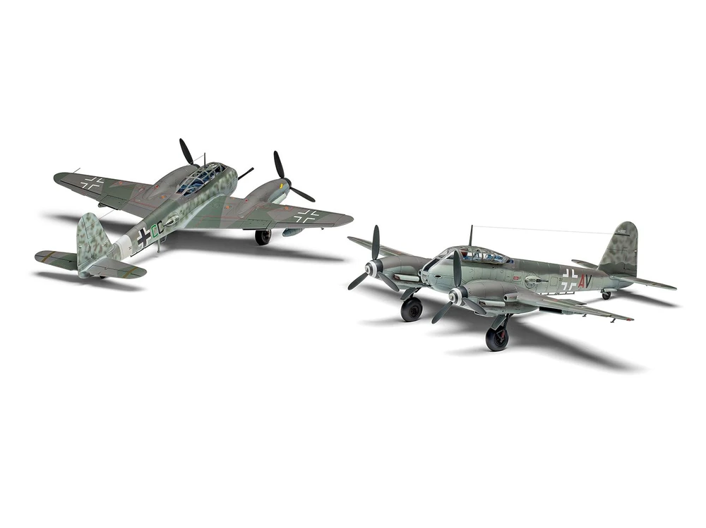 Airfix Messerschmitt Me410 A-1 1/72 plastikinis lėktuvo rinkinys (A04069)