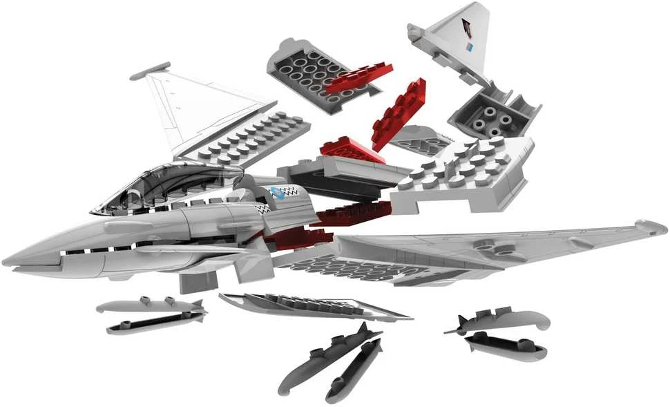 Airfix QUICKBUILD Eurofighter Typhoon lėktuvas be klijų