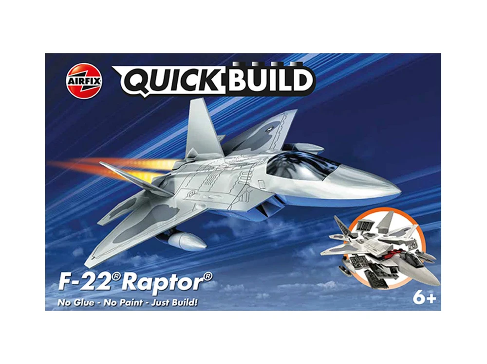 Airfix – QUICK BUILD F22 Raptor, J6005