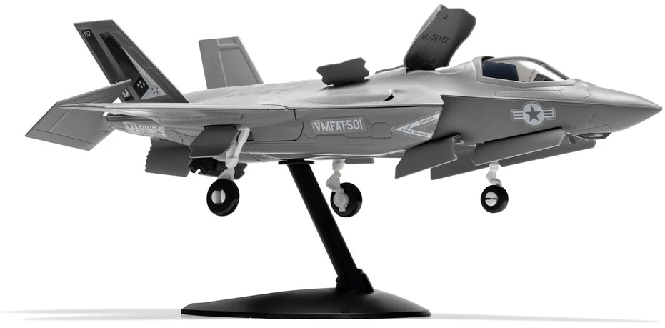 Airfix QUICKBUILD F-35B Lightning II lėktuvas, surenkamas modelis vaikams