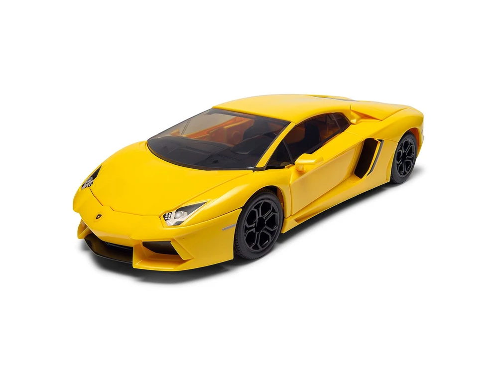 Airfix QUICKBUILD Lamborghini Aventador geltonas konstruktorius