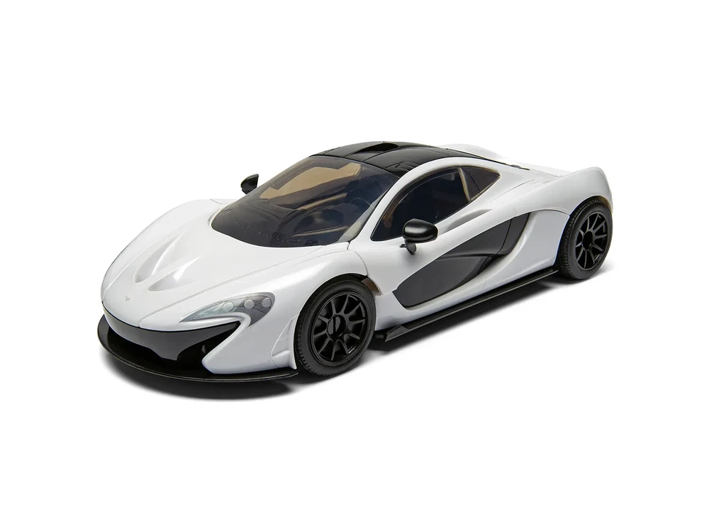 Airfix Quickbuild McLaren P1 baltas modelis vaikams be klijų