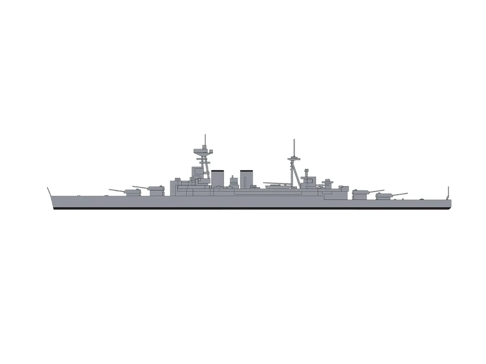 Airfix Sink the Bismarck! dovanų rinkinys su dažais ir klijais 1/1200 A50120
