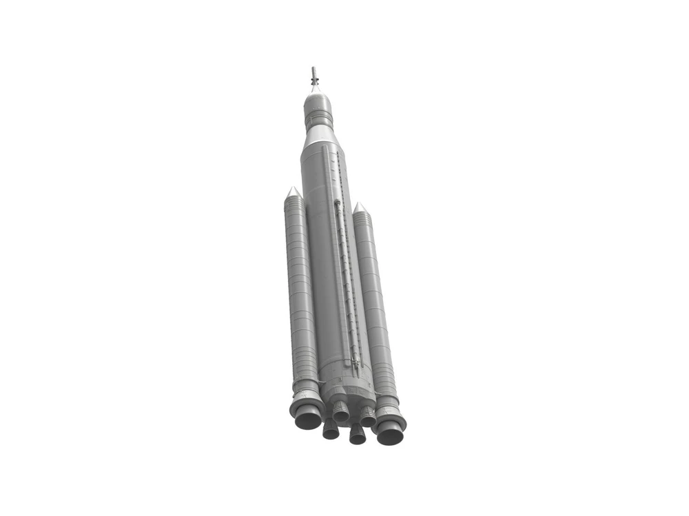 Airfix SLS Artemis raketos modelis 1/144 – dovanų rinkinys su dažais