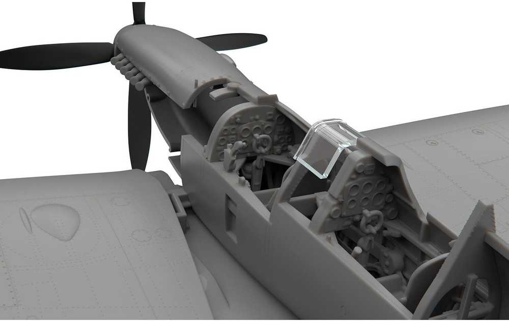 Airfix Supermarine Spitfire TR.9 1/48 plastikinis lėktuvo rinkinys (A05143)