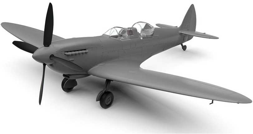 Airfix Supermarine Spitfire TR.9 1/48 plastikinis lėktuvo rinkinys (A05143)